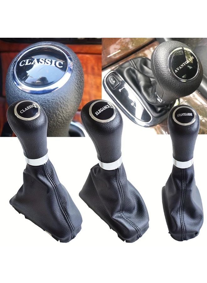 Mercedes Benz C Class W209 W203 Gear Shift Knob Lever Shifter Boot Cover AVANTGARDE Model - Image 4